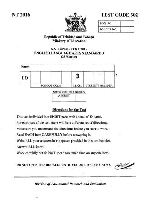 national test past papers for standard one Ebook Reader